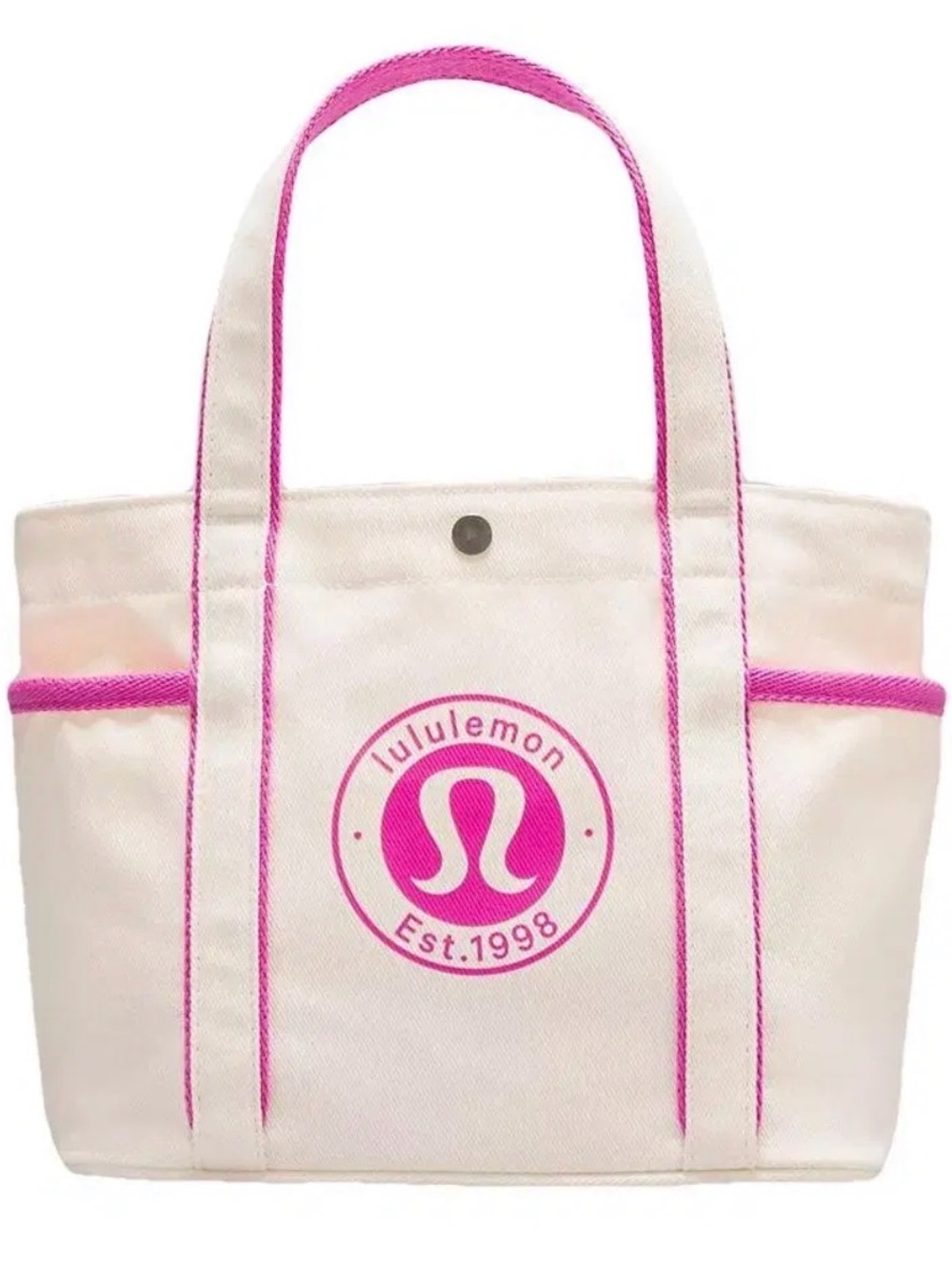 lululemon athletica daily multi pocket mini canvas bag